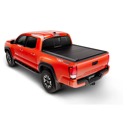 Red truck with black bed cover - RetraxPRO MX 5ft Double Cab