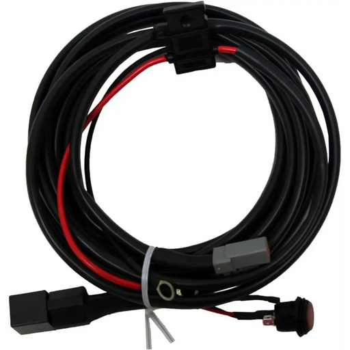 Rigid Industries Hi/Po Harness for 40in-50in Light bar - black and red wire with white wire