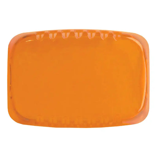 Rigid industries amber pro light cover for sr-m series with orange square plastic tray