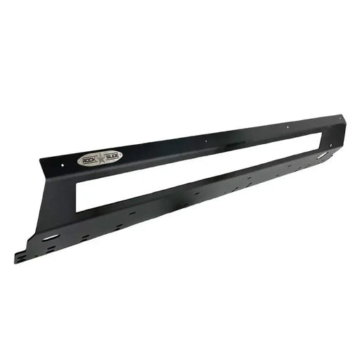 Black steel shelf for Rock Slide 21-22 Ford Bronco 4 Door Step-Slider Skid Plate