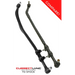 Front sway arms for Toyota Camo with RockJock JK Currectlync Steering System and Hardware Mounting Kit.