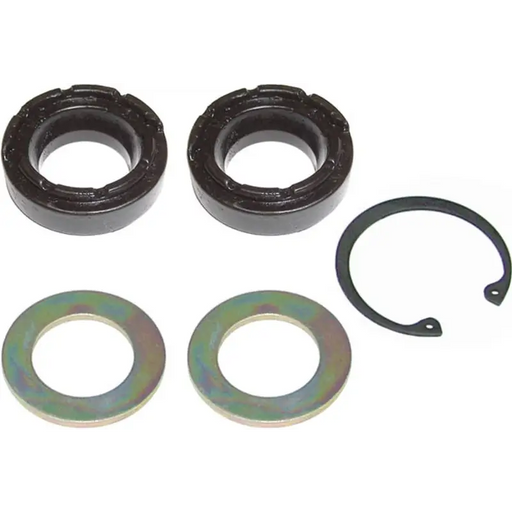 Black rubber washers and washer washers in Johnny Joint Rebuild Kit with snap ring.
