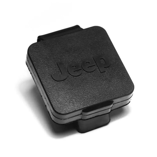 Rugged Ridge 2 Inch Hitch Plug with Jeep logo