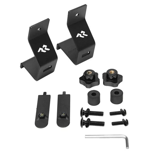 Rugged Ridge 20-22 Jeep Gladiator Off Road Jack Bed Rail Mount with front and rear suspension mounts for the jeep