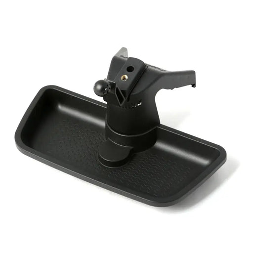 Black plastic tray with handle for Rugged Ridge Dash Multi-Mount System Jeep Wrangler