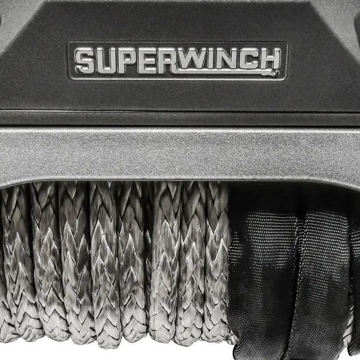 Super Grip™ Synthetic Rope on Superwinch 12000SR Winch - Graphite