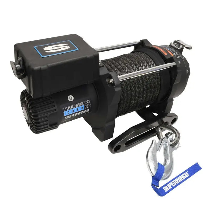 Superwinch 18000SR Tiger Shark Winch with Blue Handle
