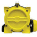 Yellow plastic water pump with black handle on Superwinch 5500 LBS 12V DC 1/4in x 60ft Synthetic Rope S550