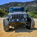 Superwinch Winch Cover for Integrated Winches - Black Neoprene with Jeep and Big Tire.