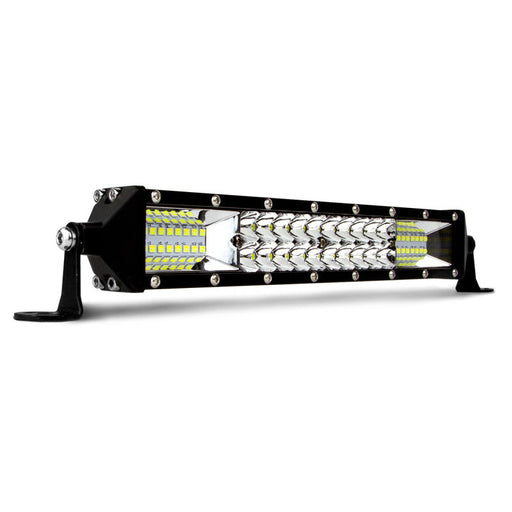 Xk glow 2-in-1 led light bar with pure white and hunting green flood/spot work light 10in