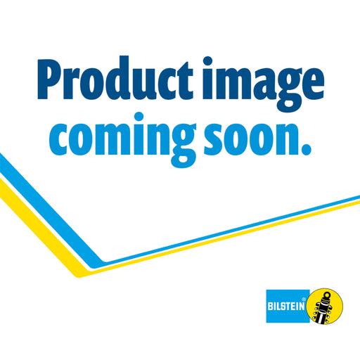 Bilstein b4 oe replacement jeep renegade front right twintube strut assembly product label filled in blue and yellow.