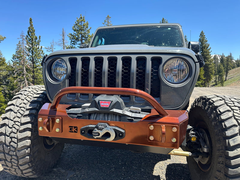 Gauntlet Front Bumper withBull Bar Tube for Jeep JL / JT (2018+)