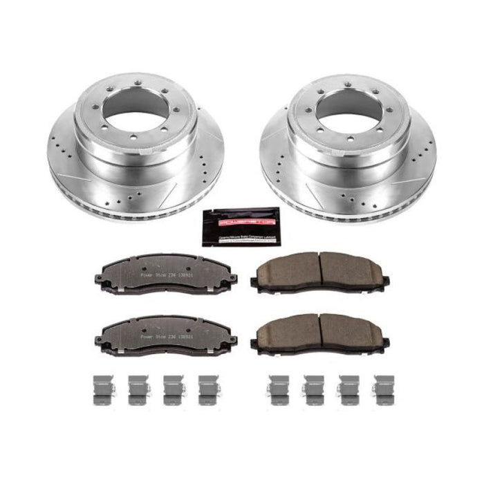 Power Stop 13-16 Ford F-450 Super Duty Front and Rear Z36 Truck & Tow Brake Kit