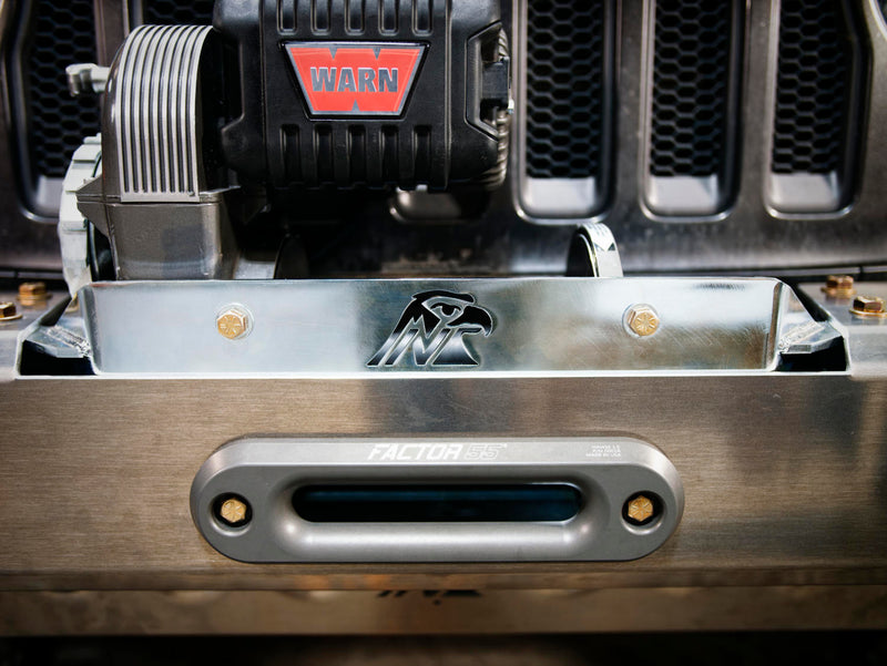 JL/JT Front Bumper — 8274 Aluminum Adventure Series