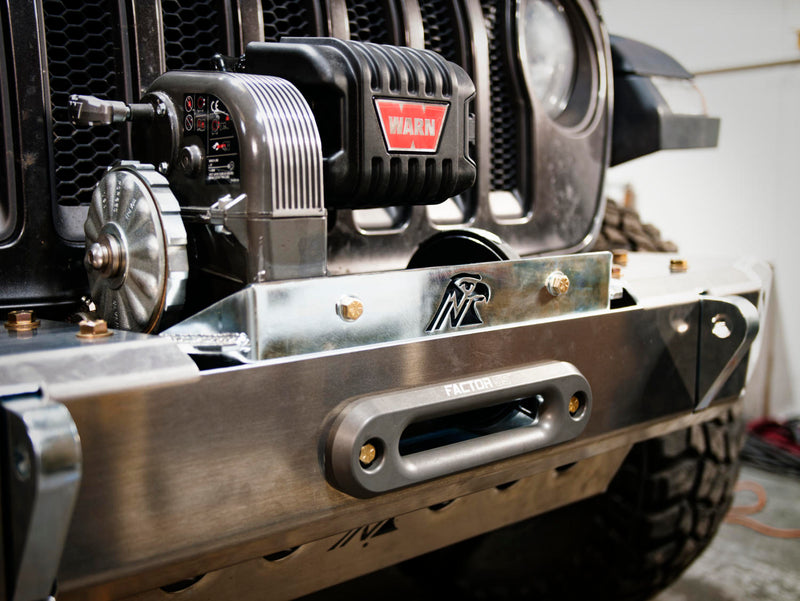 JL/JT Front Bumper — 8274 Aluminum Adventure Series