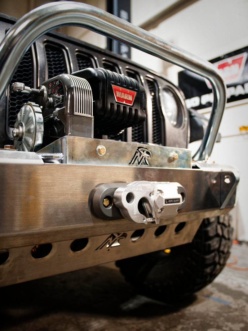 JL/JT Front Bumper — 8274 Aluminum Adventure Series