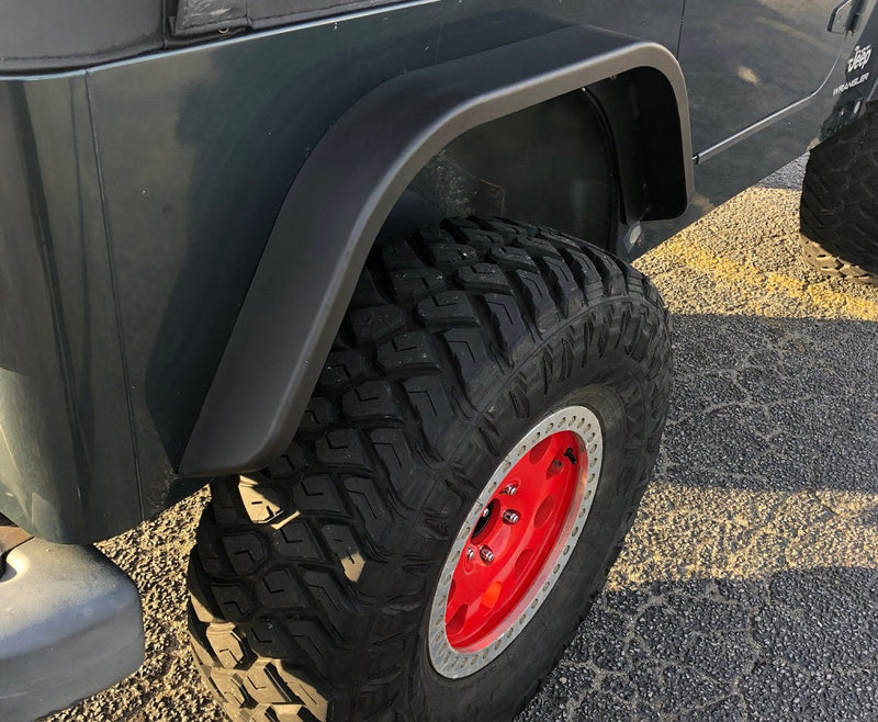 Crusher Rear Fender 4" Flare for Jeep TJ/LJ