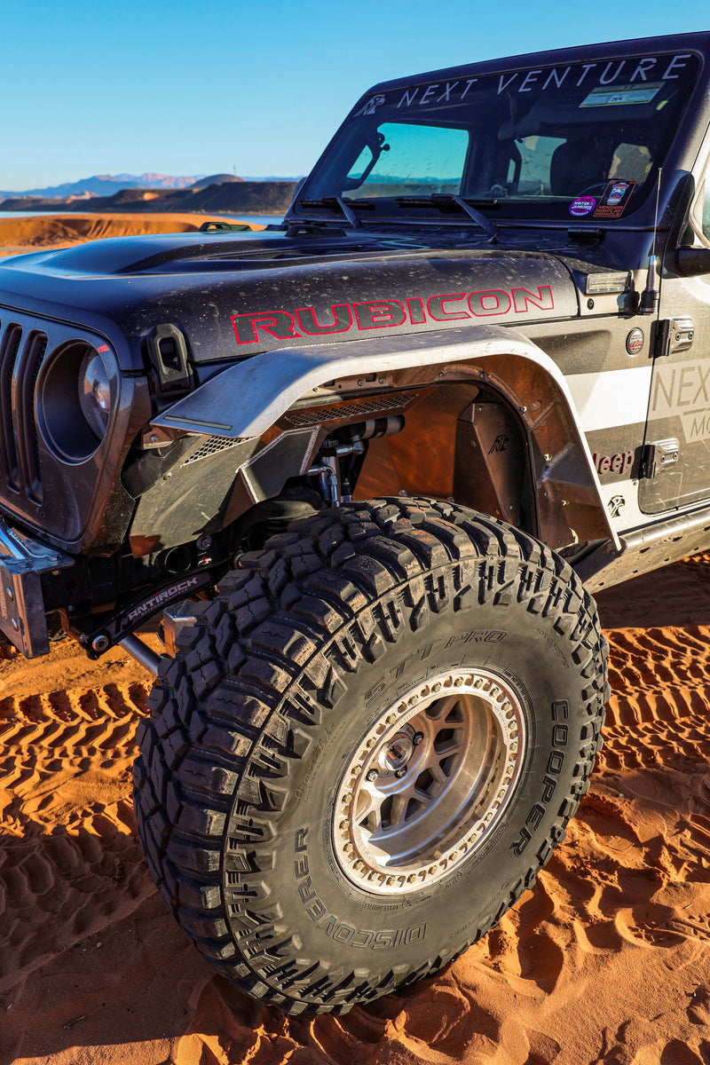 JL/JT Front Aluminum High Line Fender Flares