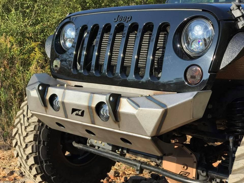 Hammer Front Bumper W/Fog Mount for Jeep JK / JKU