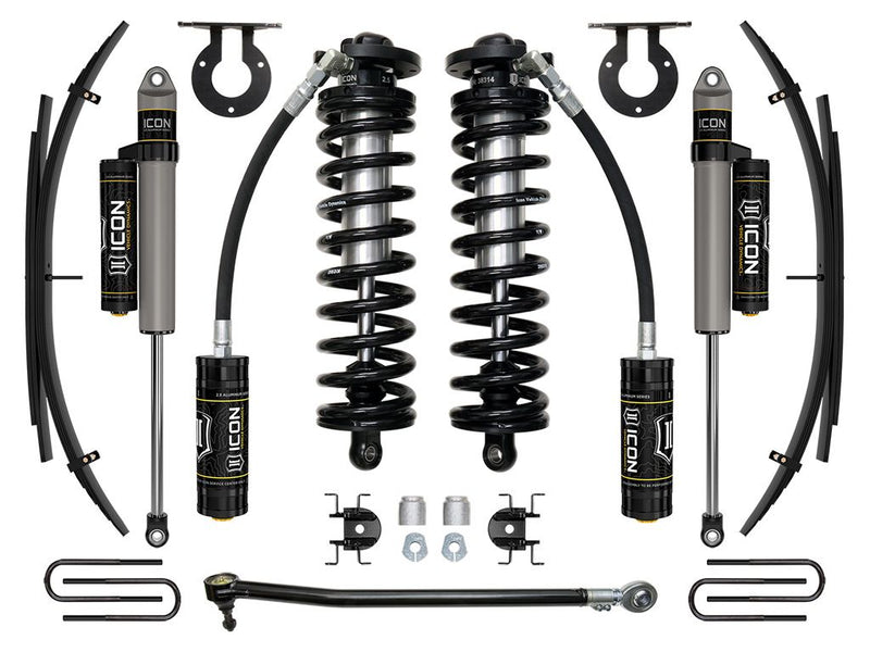 ICON 17-23 Ford F250/F350 2.5-3in Stage 3 Coilover Conversion System w/ Expansion Pack