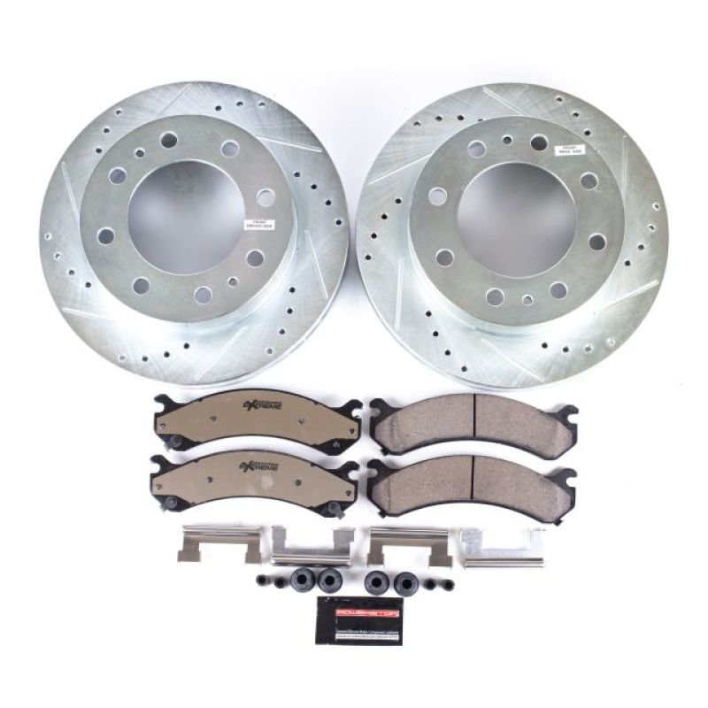 Power Stop 02-04 Chevrolet Avalanche 2500 Front & Rear Z36 Truck & Tow Brake Kit