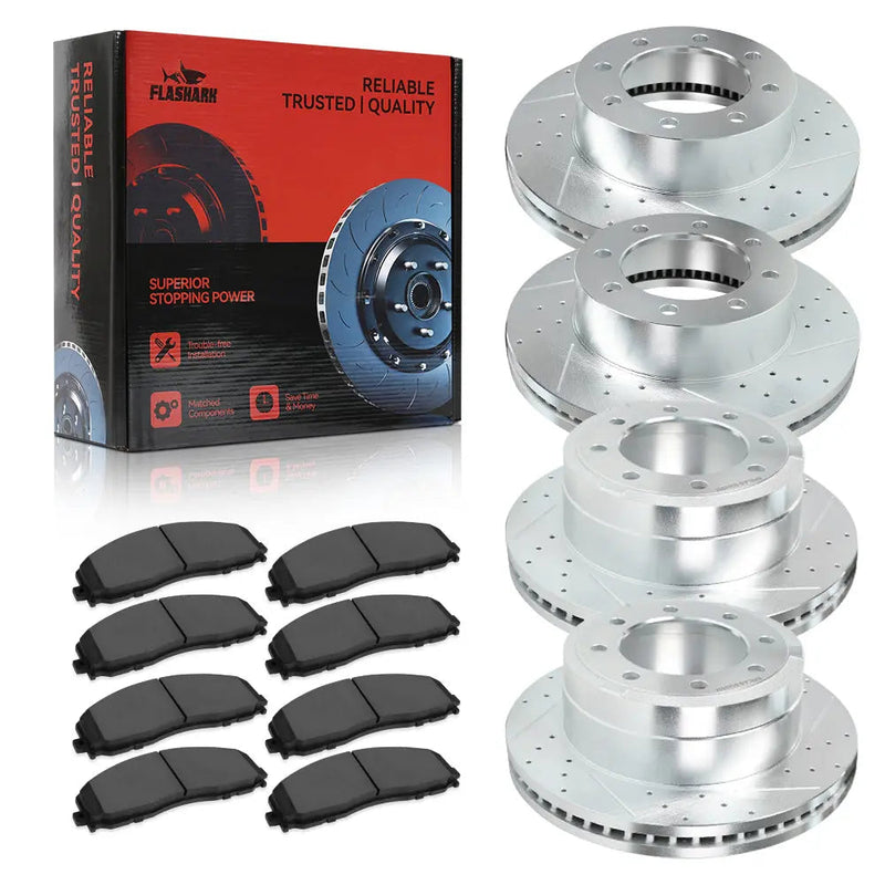 Power Stop 10-11 Ford F-250 Super Duty Front and Rear Z36 Truck & Tow Brake Kit