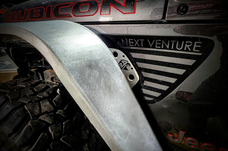 JL/JT Front Aluminum High Line Fender Flares
