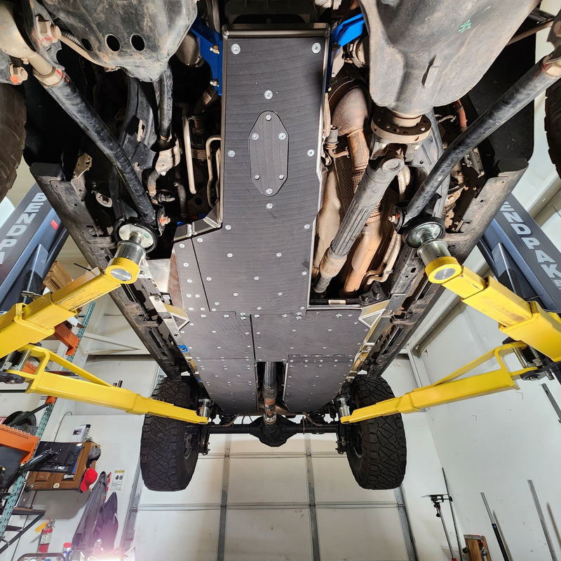 JLU 4XE Aluminum Belly Skids (4xE PHEV)