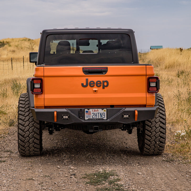 JT Aluminum Rear Bumper — Featherweight Series