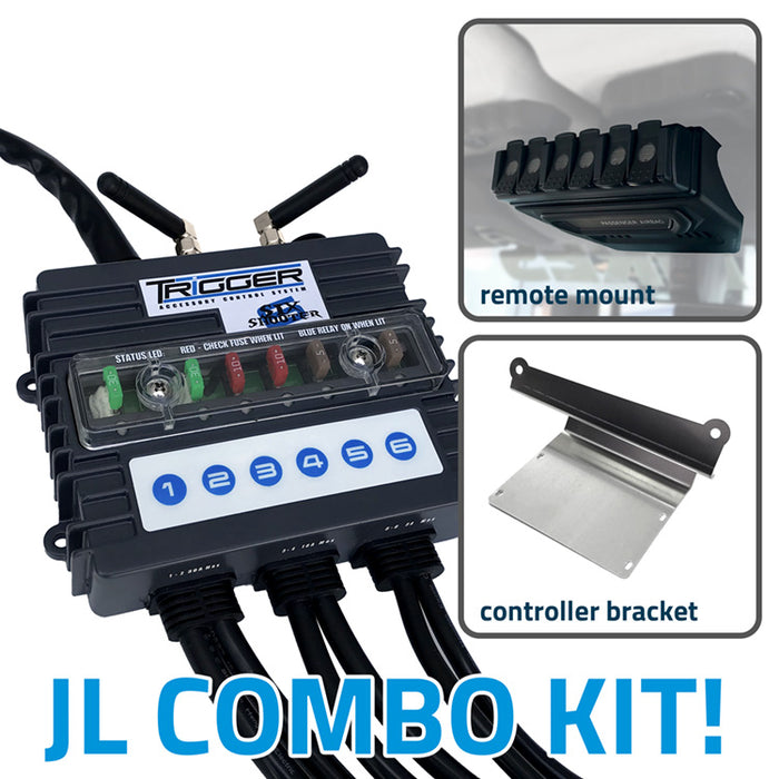 Oracle Trigger 6 Shooter Jeep Jl-Jt Combo Kit