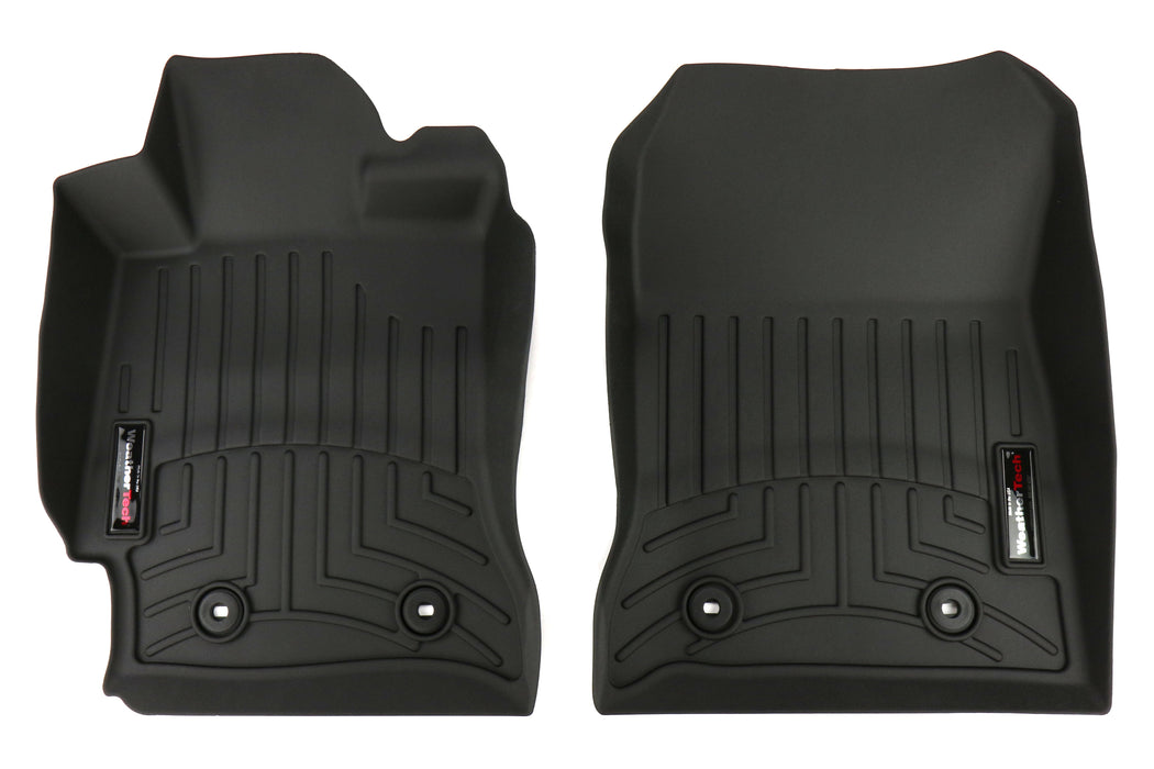 WeatherTech 13+ Scion FR-S/Subaru BRZ Front & Rear FloorLiners - Black