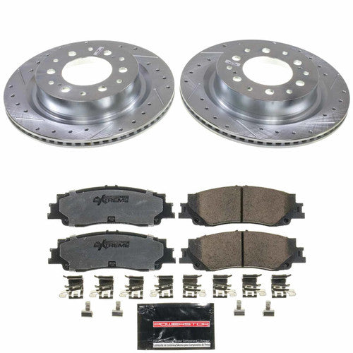 Power Stop 23-24 Toyota Sequoia Front and Rear Z36 Truck & Tow Brake Kit