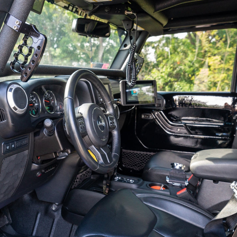 Knuckle Handle & Mirror Package For Aftermarket Roll Cage and UTV - CMM Offroad