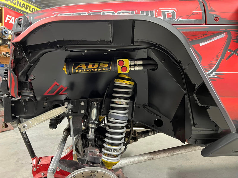 JL/JT Front Aluminum High Line Fender Flares