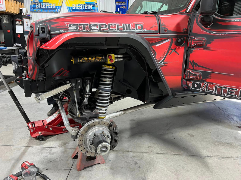 JL/JT Front Aluminum High Line Fender Flares