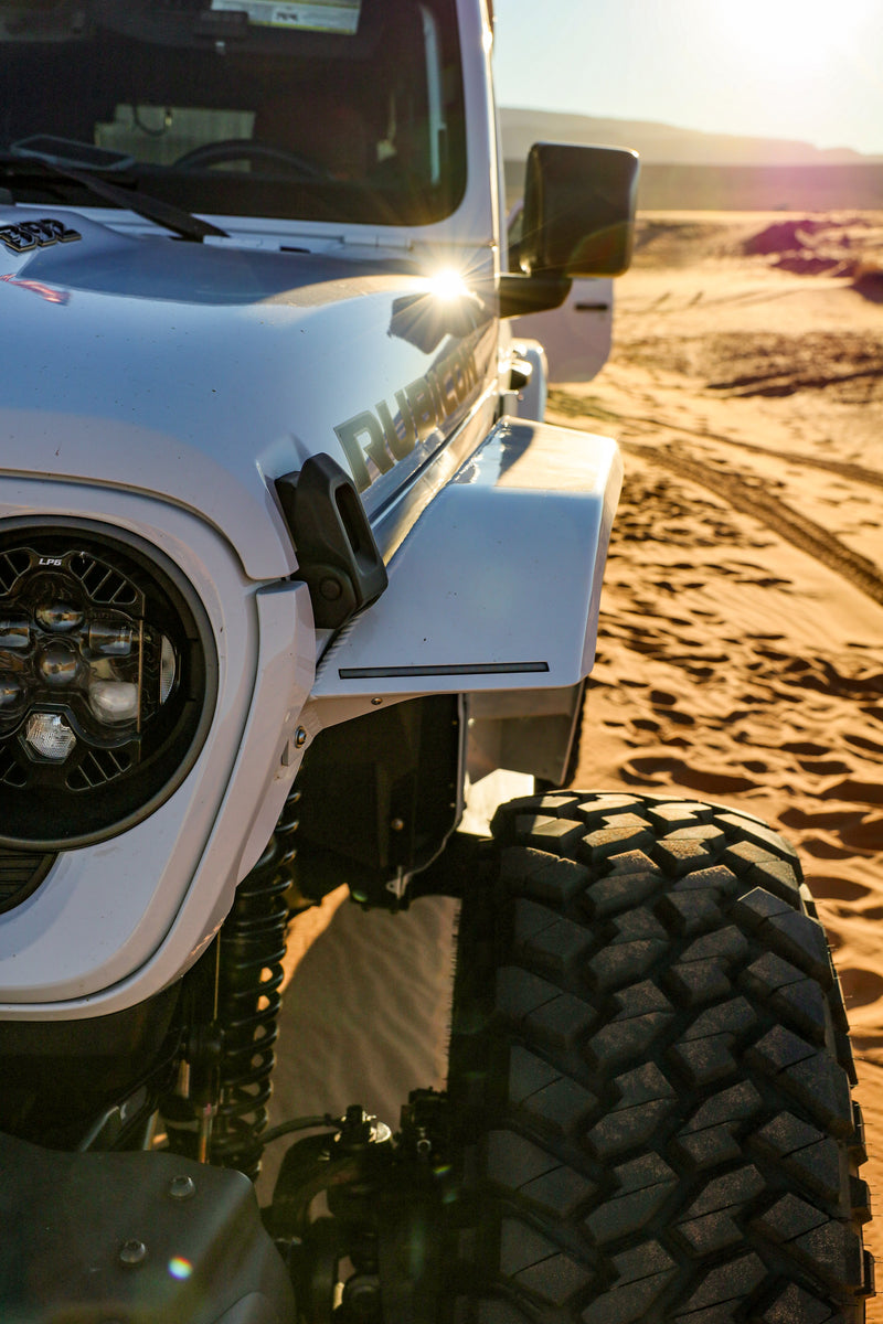 JL/JT Front Aluminum High Line Fender Flares