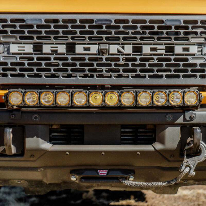 KC HiLiTES 21-24 Ford Bronco Front Bumper Light Bar Mount (For 30in FLEX ERA LED Light Bar)