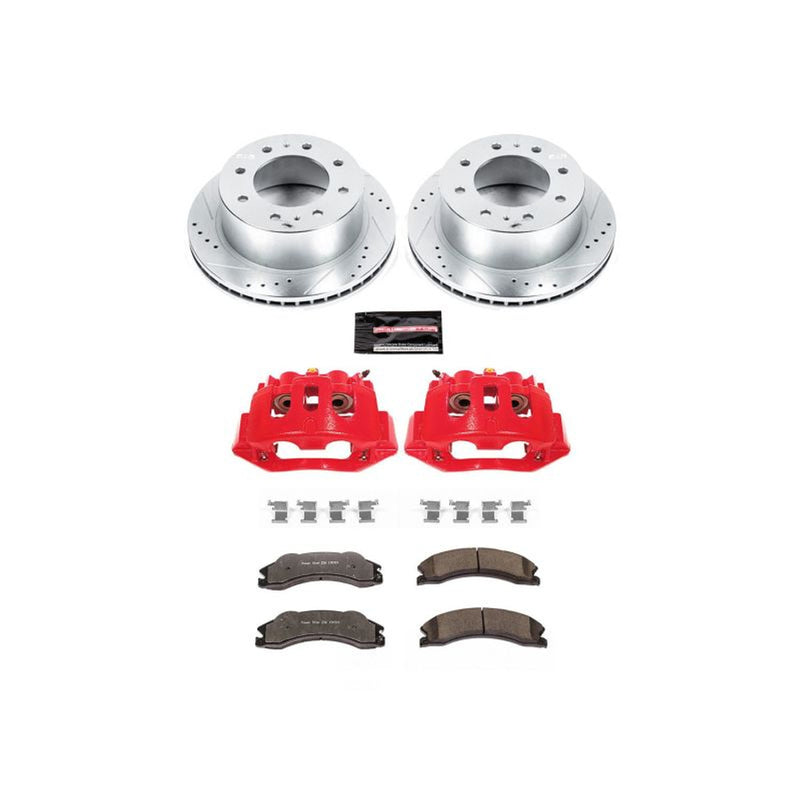 Power Stop 11-14 Chevrolet Silverado 2500 HD Rear Z36 Truck & Tow Kit w/Cals