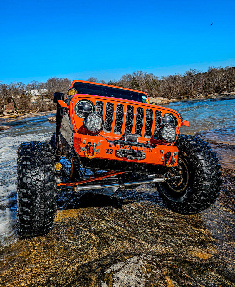 Gauntlet Front Bumper w/Winch Plate for Jeep JL/JT  (2018-2024)