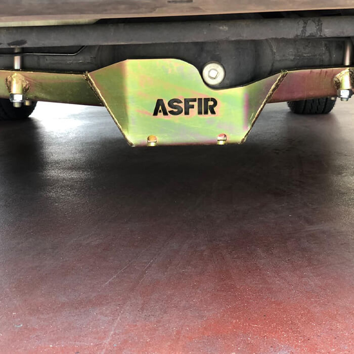 Suzuki Jimny Rear Axle Steel Skid Plate