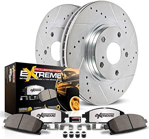 Power Stop 2011 Chevrolet Silverado 2500 HD Front & Rear Z36 Truck & Tow Kit w/Calipers
