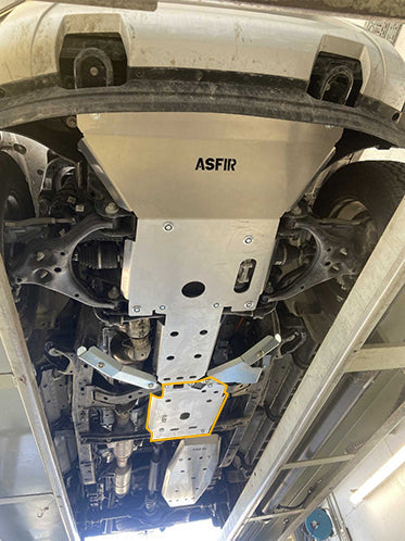 Volkswagen Amarok Transfer Case Skid Plate