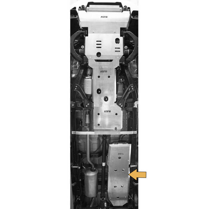 Isuzu D-Max Fuel Tank Skid Plate