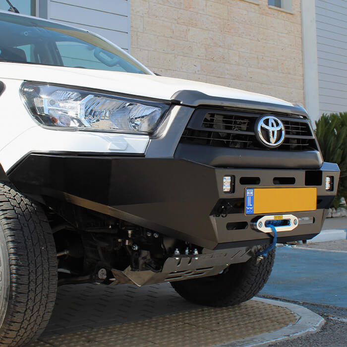 Toyota Hilux ATL Winch Bumper | non-Sahara without Wing Flares