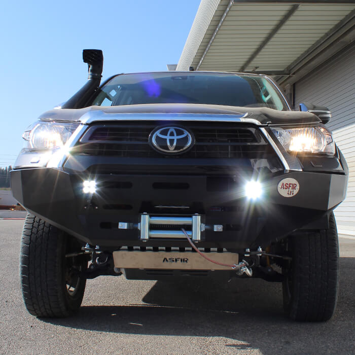 Toyota Hilux ATL Winch Bumper | non-Sahara without Wing Flares