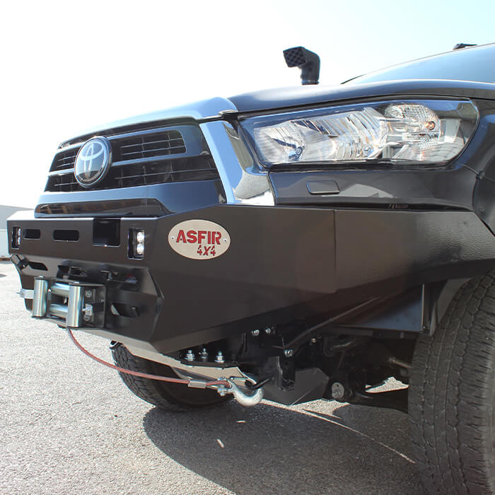 Toyota Hilux ATL Winch Bumper | non-Sahara without Wing Flares