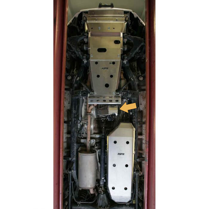 Toyota LC150 / FJ Cruiser / Tacoma / 4Runner / GX 460 Transfer Case Skid Plate