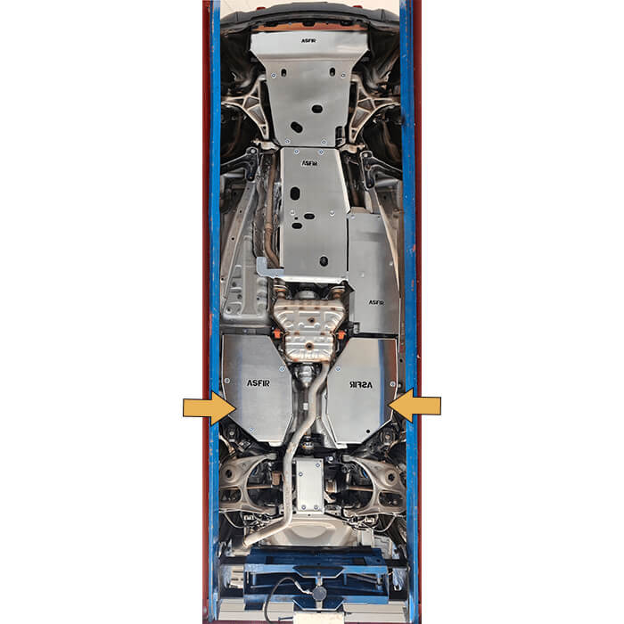 Jeep Grand Cherokee WK2 Laredo Fuel Tank Skid Plate