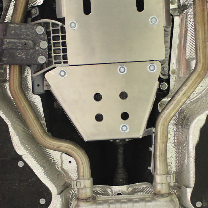 Jeep Grand Cherokee WL Transfer Case Skid Plate - WITH Quadra-Trac I