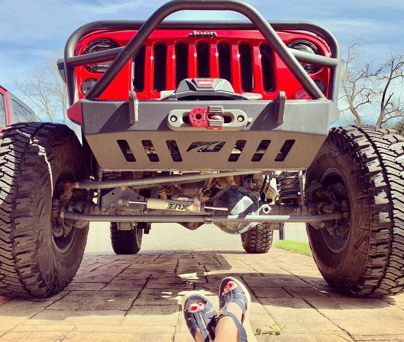 Crusher Front Bumper w/Grill Hoop and Stinger for Jeep JK / JKU